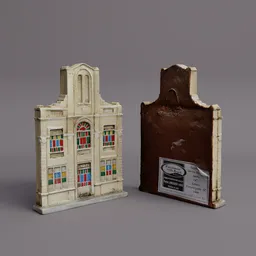 Church Facade (Brazilian miniature)