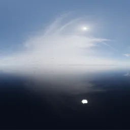 Sunny Cloudy Daytime Lake