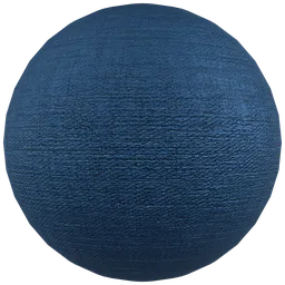 Blue Linen Fabric