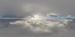 14k aerial clouds HDR for scene lighting with sunset and dramatic cloudy sky.