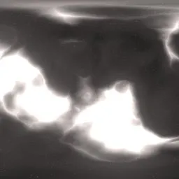 White Grey Nebula in Dark Space