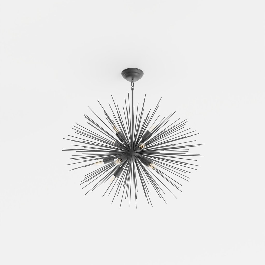 Ziralio Black Sputnik Chandelier 9Light Ceiling Lights models