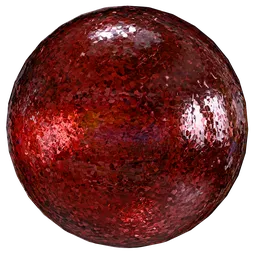 Glass (Mosaic Glass)(Red Glass)