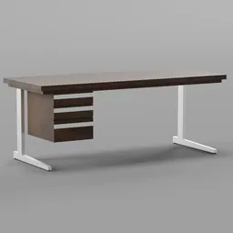 Desk with drawers - Wood