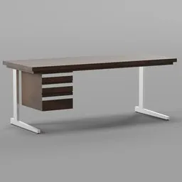 Desk with drawers - Wood