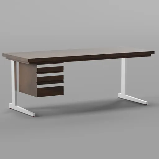Desk with drawers - Wood
