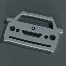 Mercedes-Benz W210 keychain