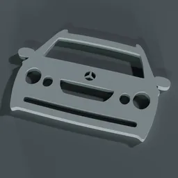 Mercedes-Benz W210 keychain