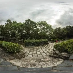 Stone small platform