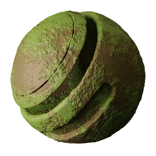 Wooden Moss grass