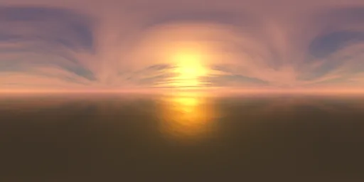 Golden Clouds Sky