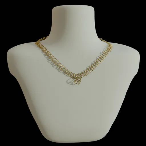 Gold pendant
