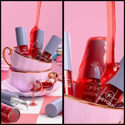 Lip Oil Simulation with Candy Props