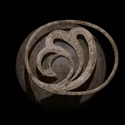 Rokviz Ancient ornament symbol brush