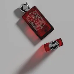 Perfume Product Showcase Scene