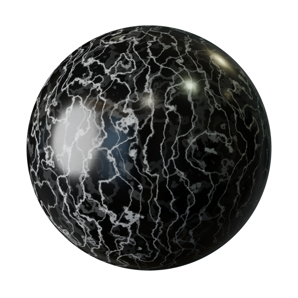 Dark Marble FREE marble materials BlenderKit
