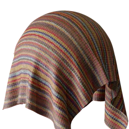 Stripe Multicoloured Chenille