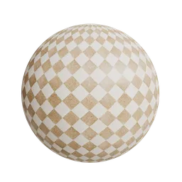 Checkerboard tile