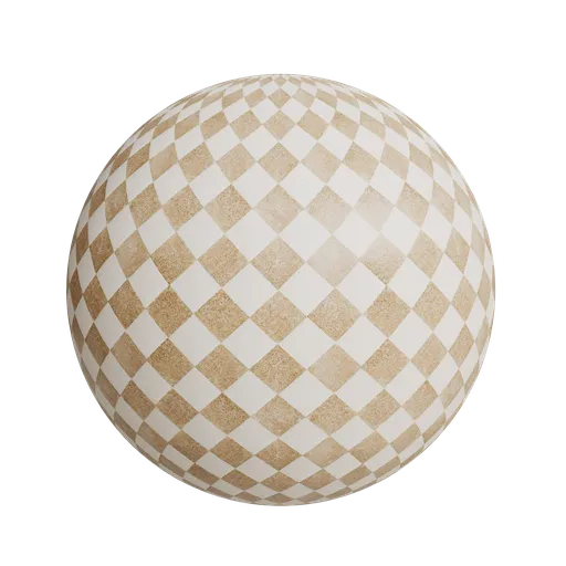 Checkerboard tile