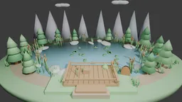 Low Poly Lake