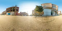 Small Urban Alley Morning Light