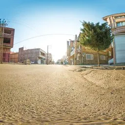 Small Urban Alley Morning Light