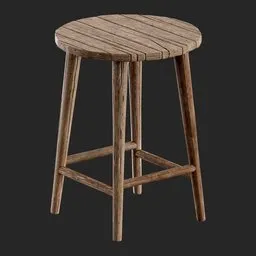 Wooden Stool