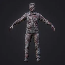 Zombie Rigged Game Ready