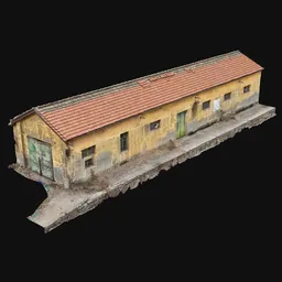 Scan Yellow Building