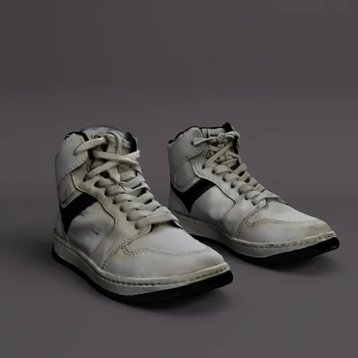 Used White Sneakers