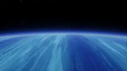 Stellar atmospheric HDR image for realistic lighting in 3D scenes, showcasing stars from a low orbit perspective.