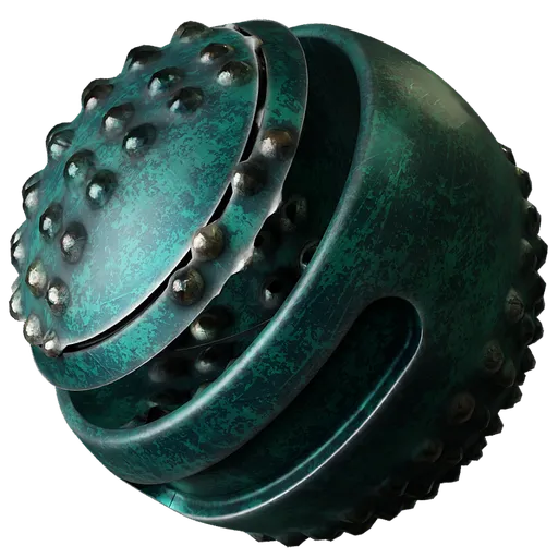 Rivets Metal Blue