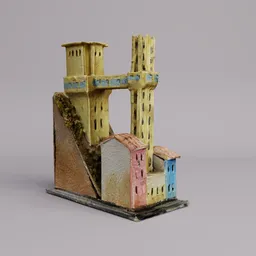 Elevador Lacerda Handcrafted Miniature