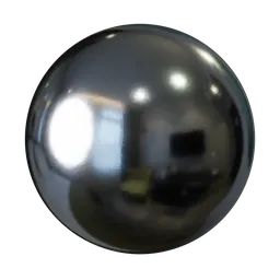 Lightly Scratched Polished Metal