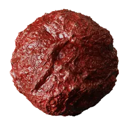 Seamless Alien Flesh Organic Horror