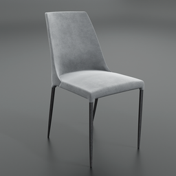 Chair Velvet Gray