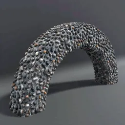 Stone Arch Dark Pebbles