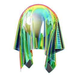Procedural Iridescent Plastic