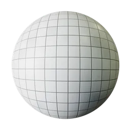 White tile