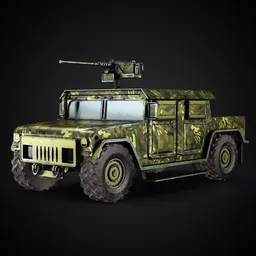 EM Military Vehicle | Rigged |