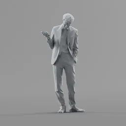 Lowpoly Male Standing