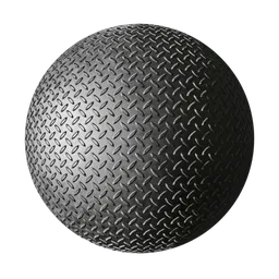 High-quality, seamless PBR diamond metal texture for 3D rendering and art in Blender and similar software.