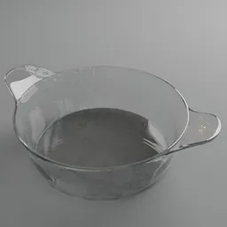 Real Glass Dish