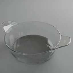 Real Glass Dish