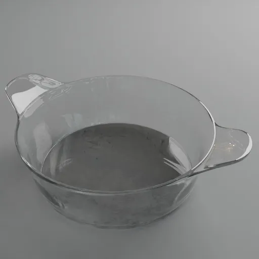 Real Glass Dish