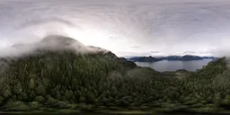 Mountain Cloudy Nature Day