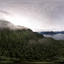 Mountain Cloudy Nature Day