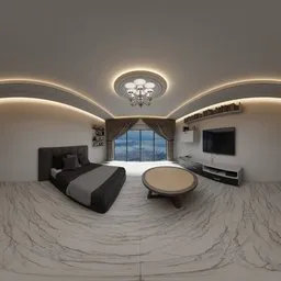 Modern Minimal Living Room