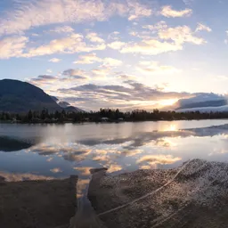 Cloudy Sunrise Sky over Nature