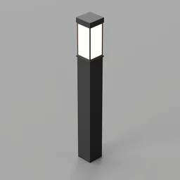 Landscape Bollard Lighting (Cuboid)
